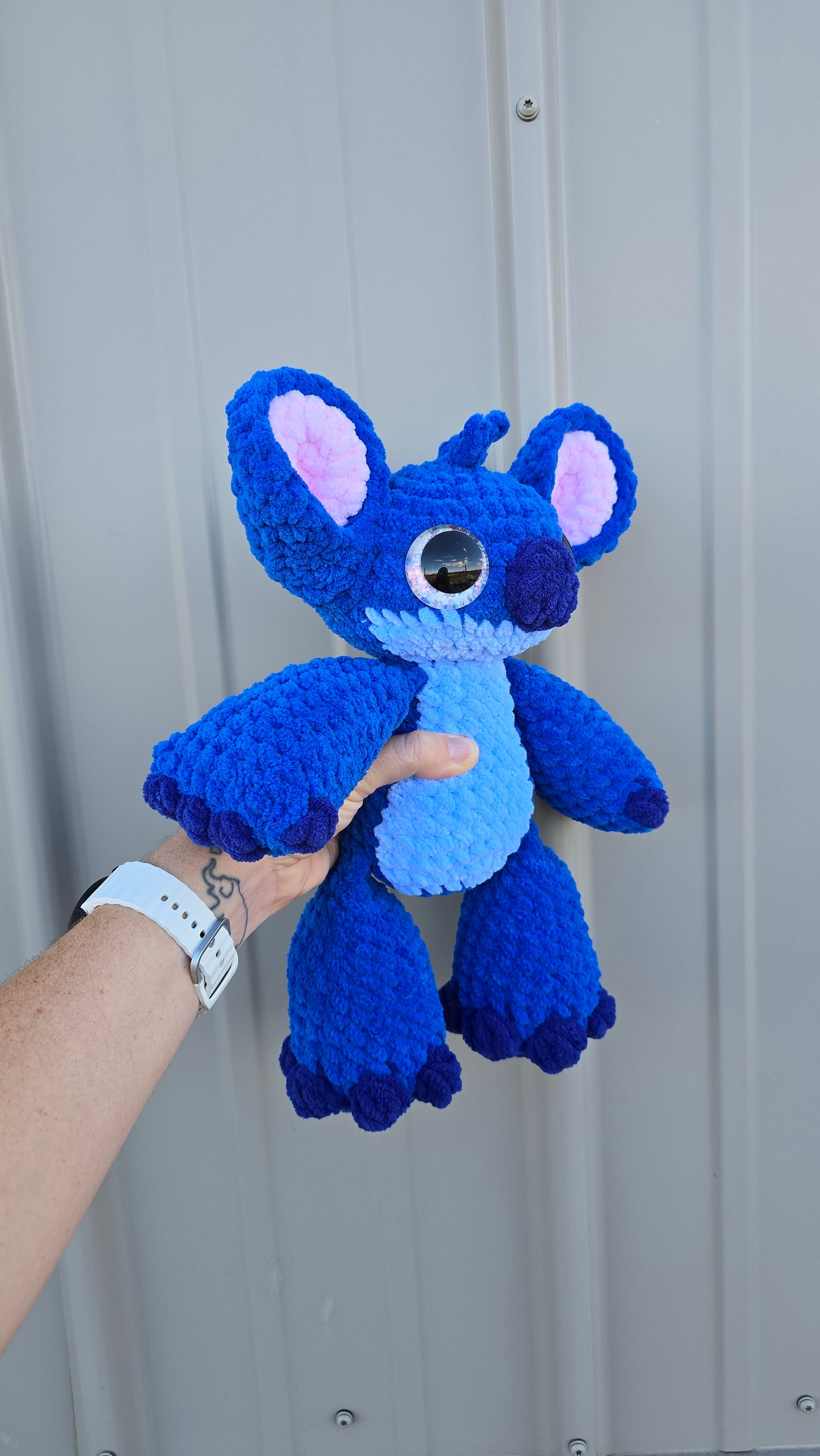 Baby Koala Alien - Blue Dog Alien Plushie