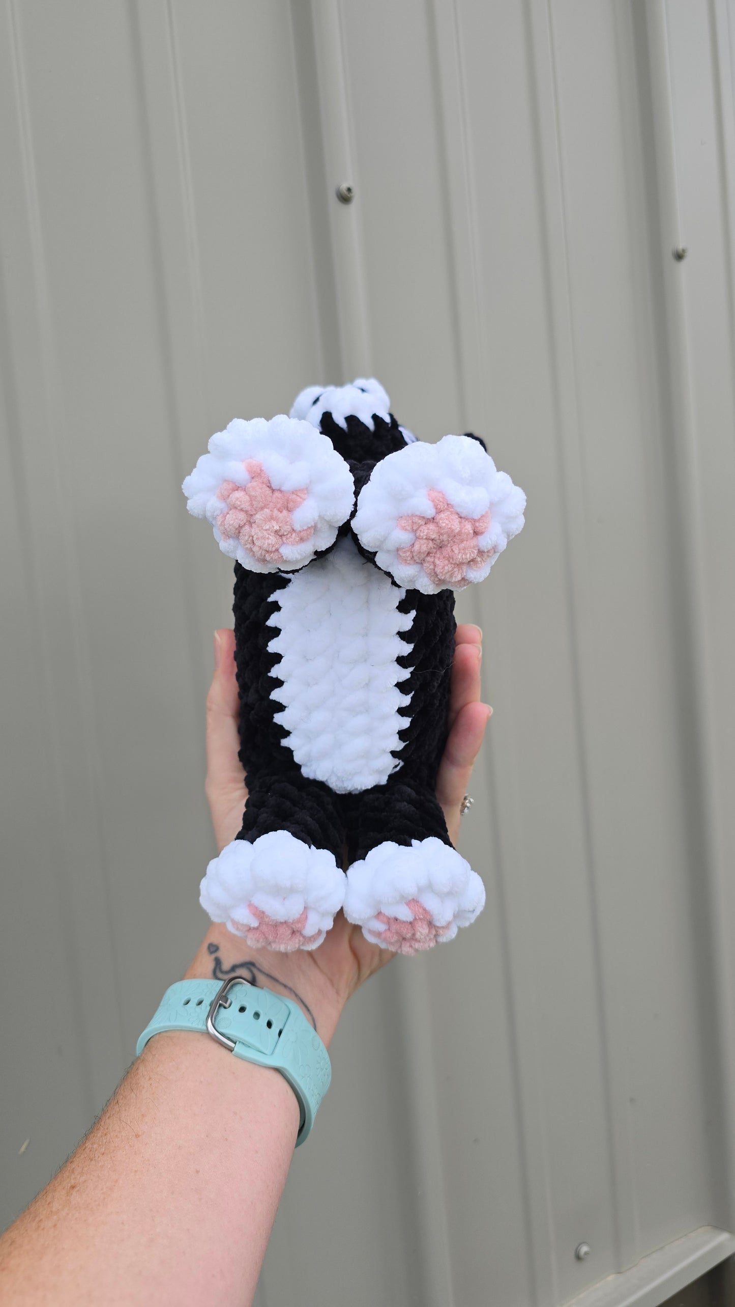 Crochet PATTERN: Standing Kitty - Siamese Tabby Solid Color Cat - Amigurumi Plushie